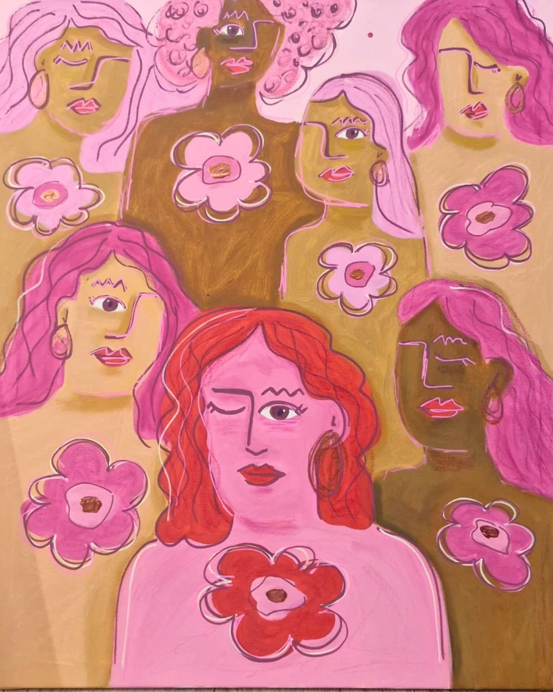 Exposição Flores-ser: entre flores e instinto
