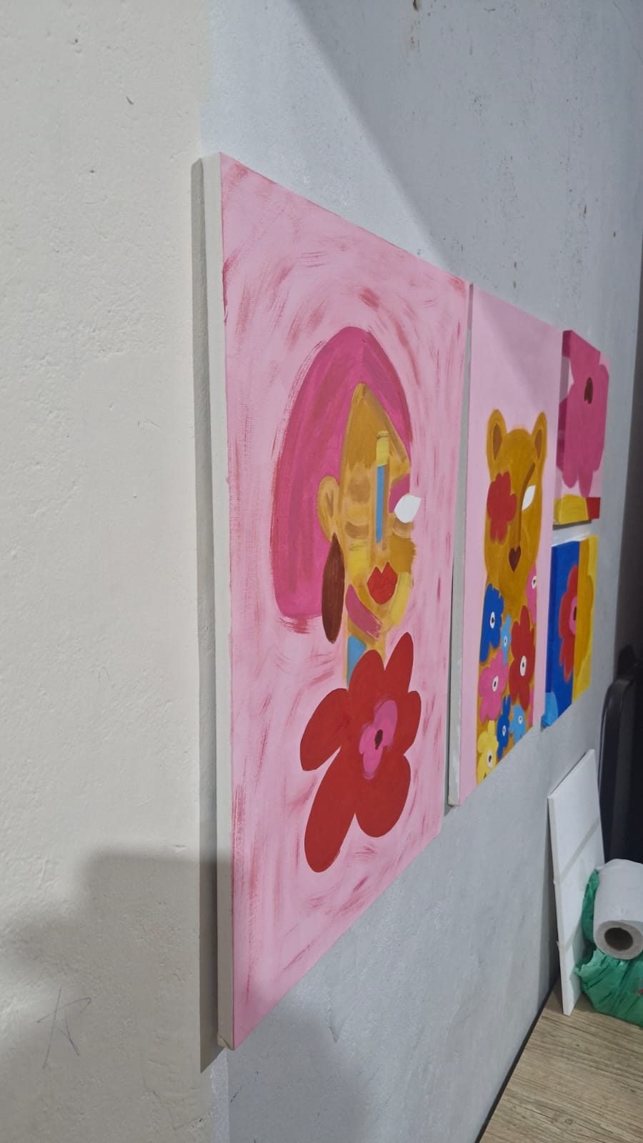 Processo criativo de Flores-ser